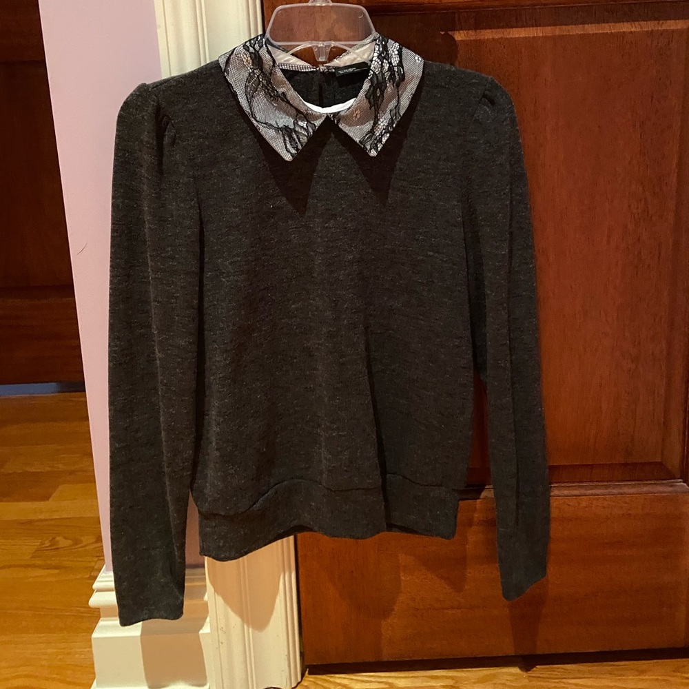 ZARA Collared Sweater